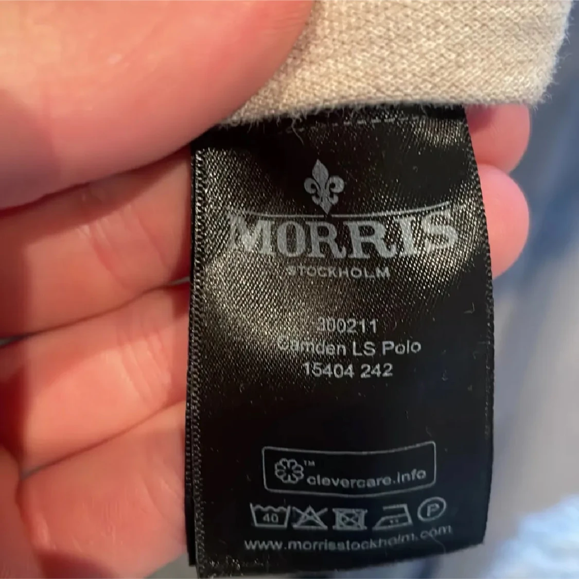 Morris - långärmad piké  - 3