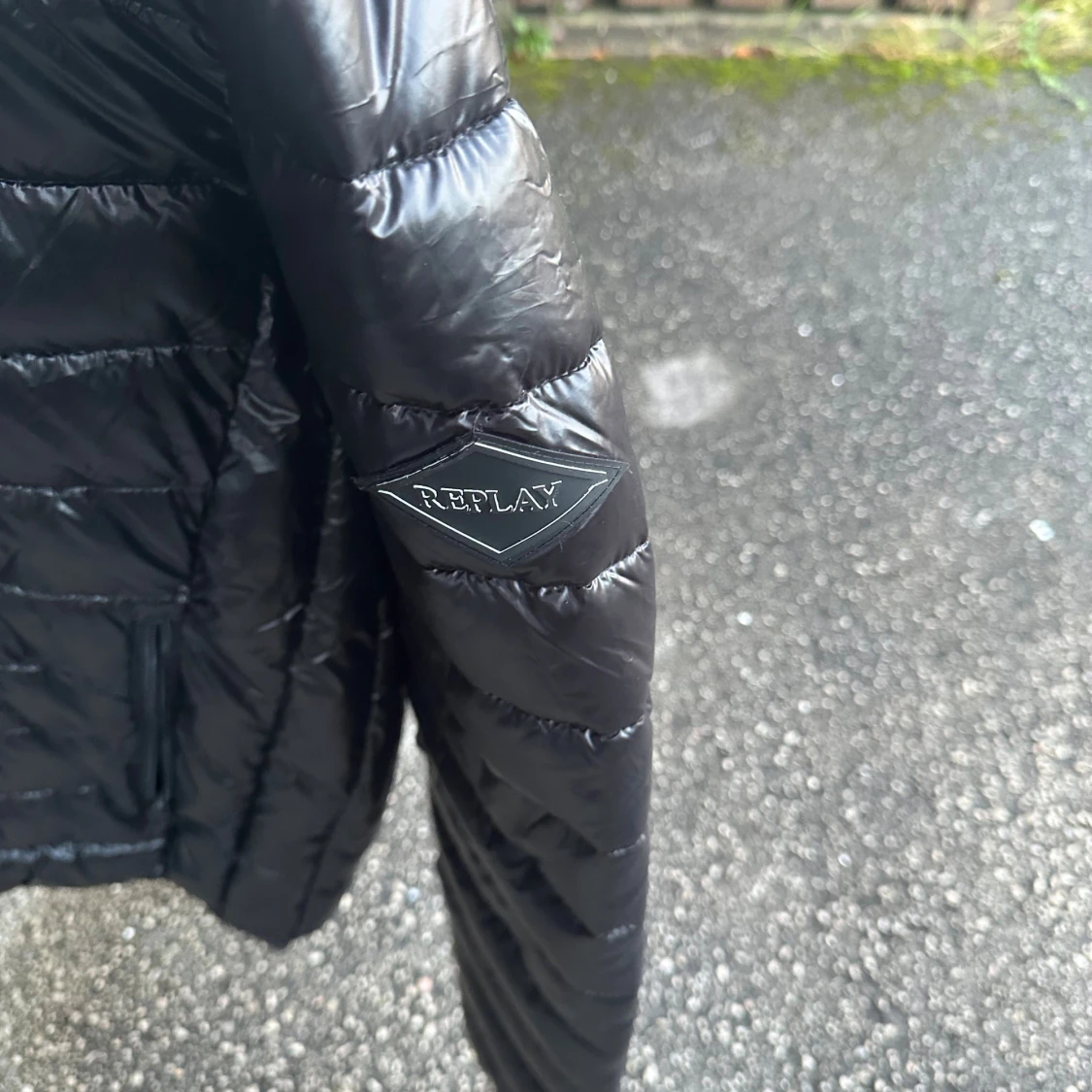 Svart pufferjacka från Replay - 2