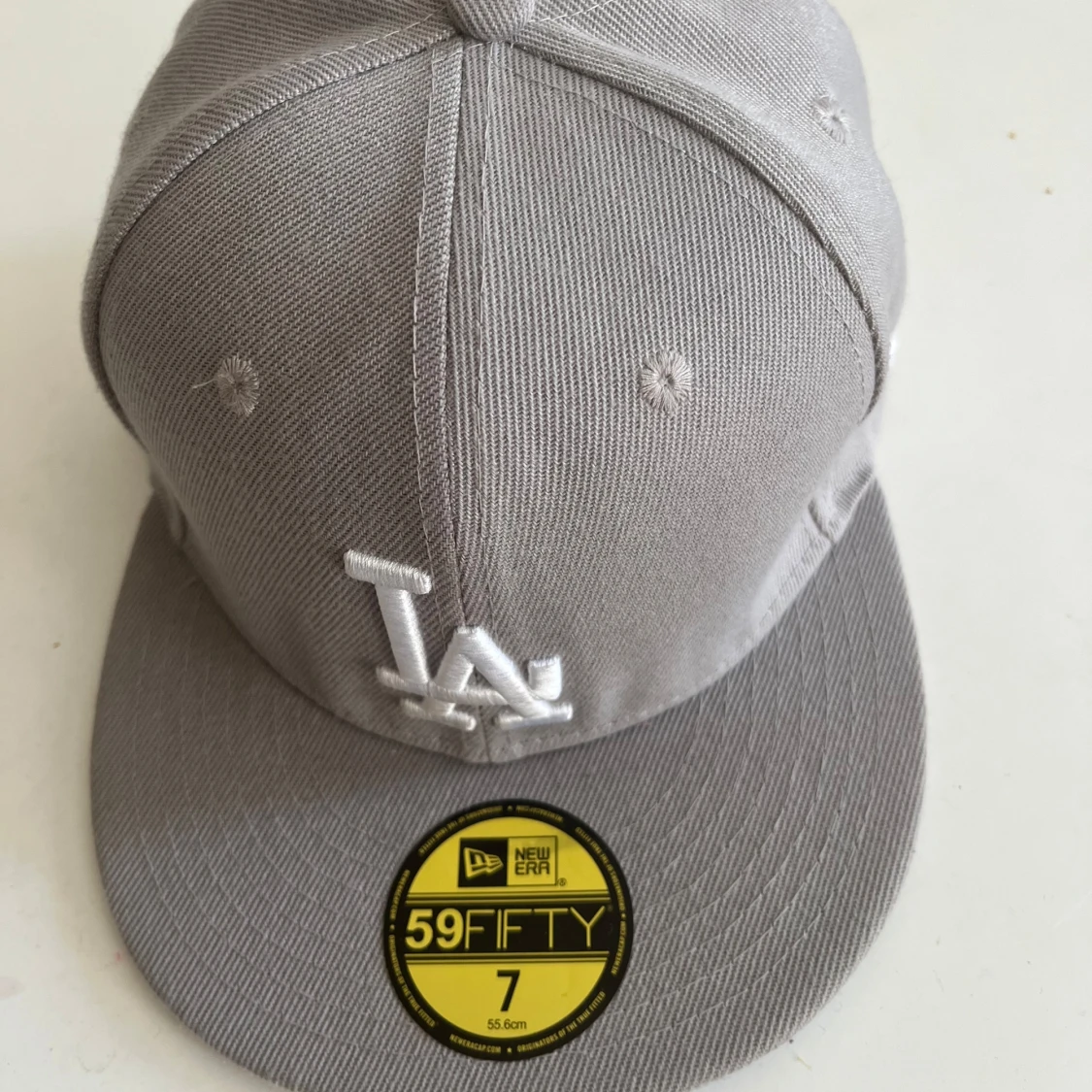Grå New Era 59FIFTY LA keps