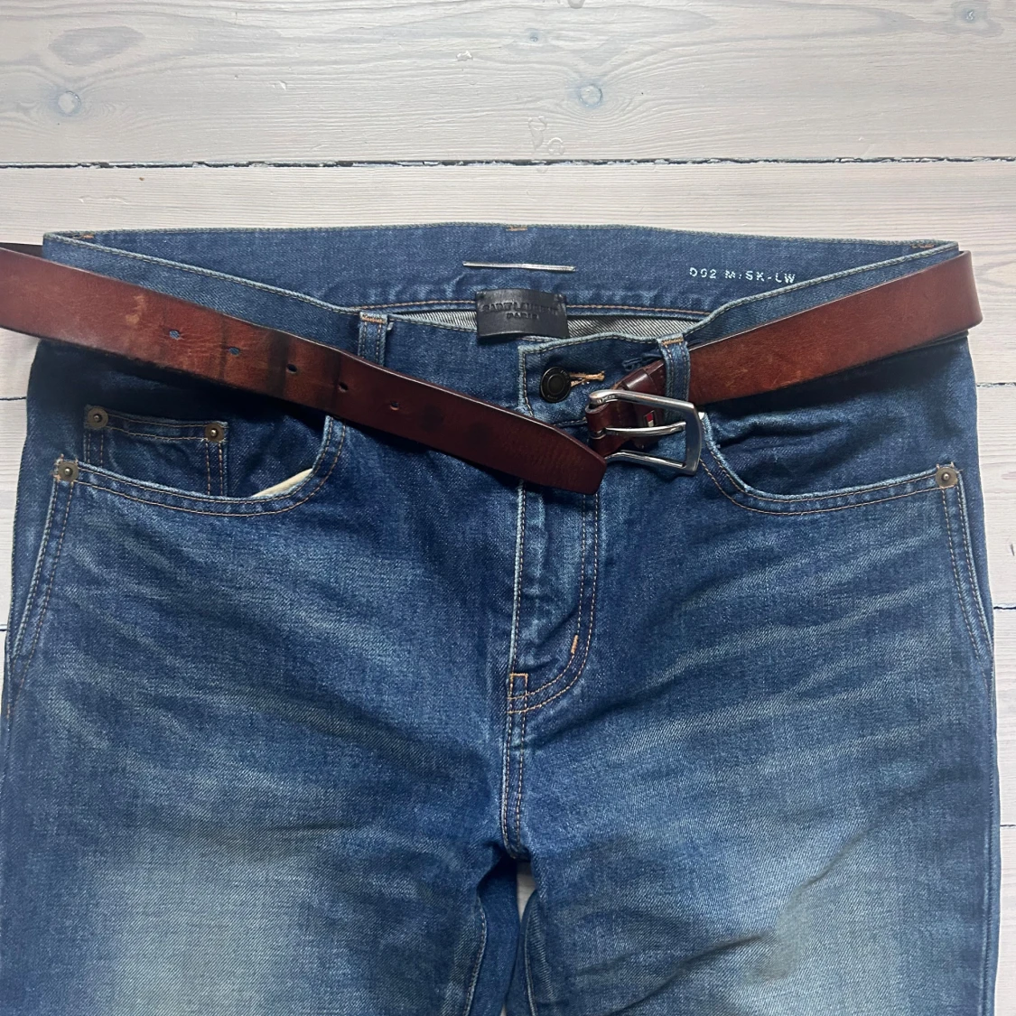 Saint Laurent blå skinny jeans D02 - 1