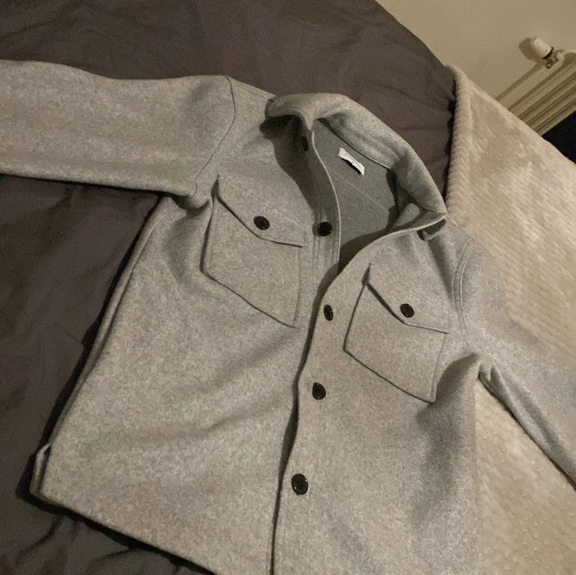 Grå overshirt från studio Total - 1