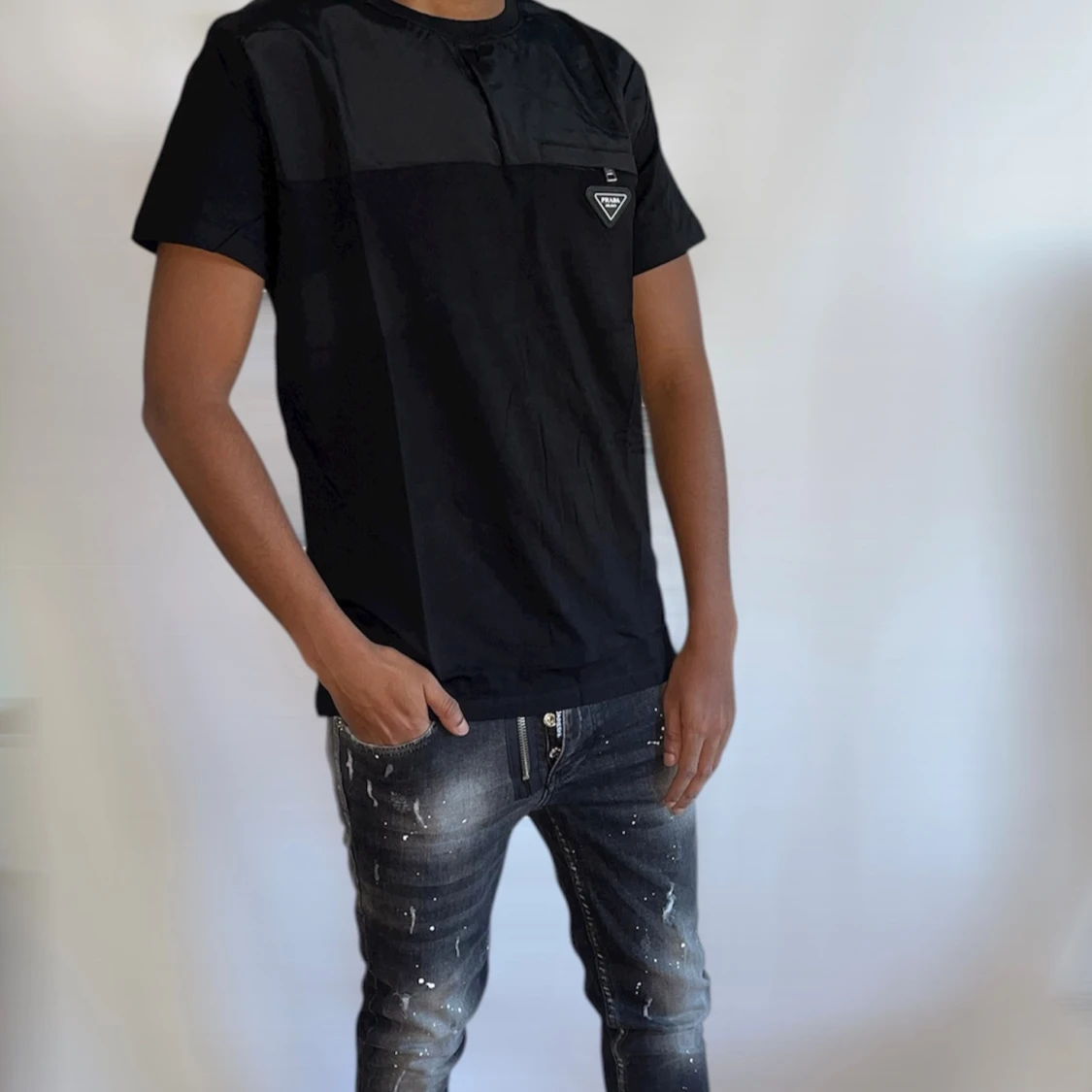 Prada tshirt strl M svart - 2