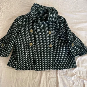 Bolero jacka - Vintage bolero rutig kappa i nyskick, strl xxs