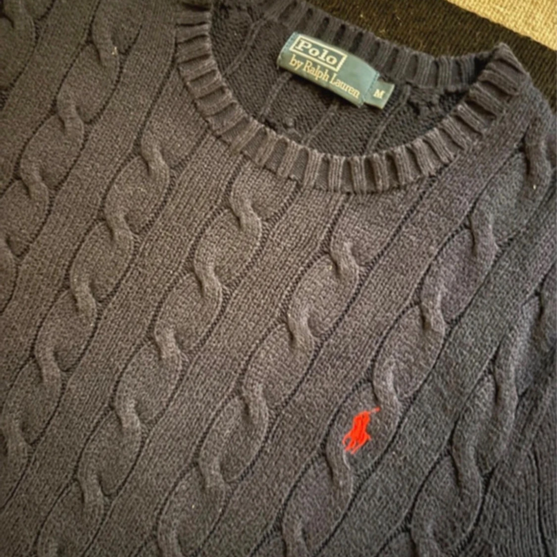 Ralph Lauren Kabelstickad Tröja - 1