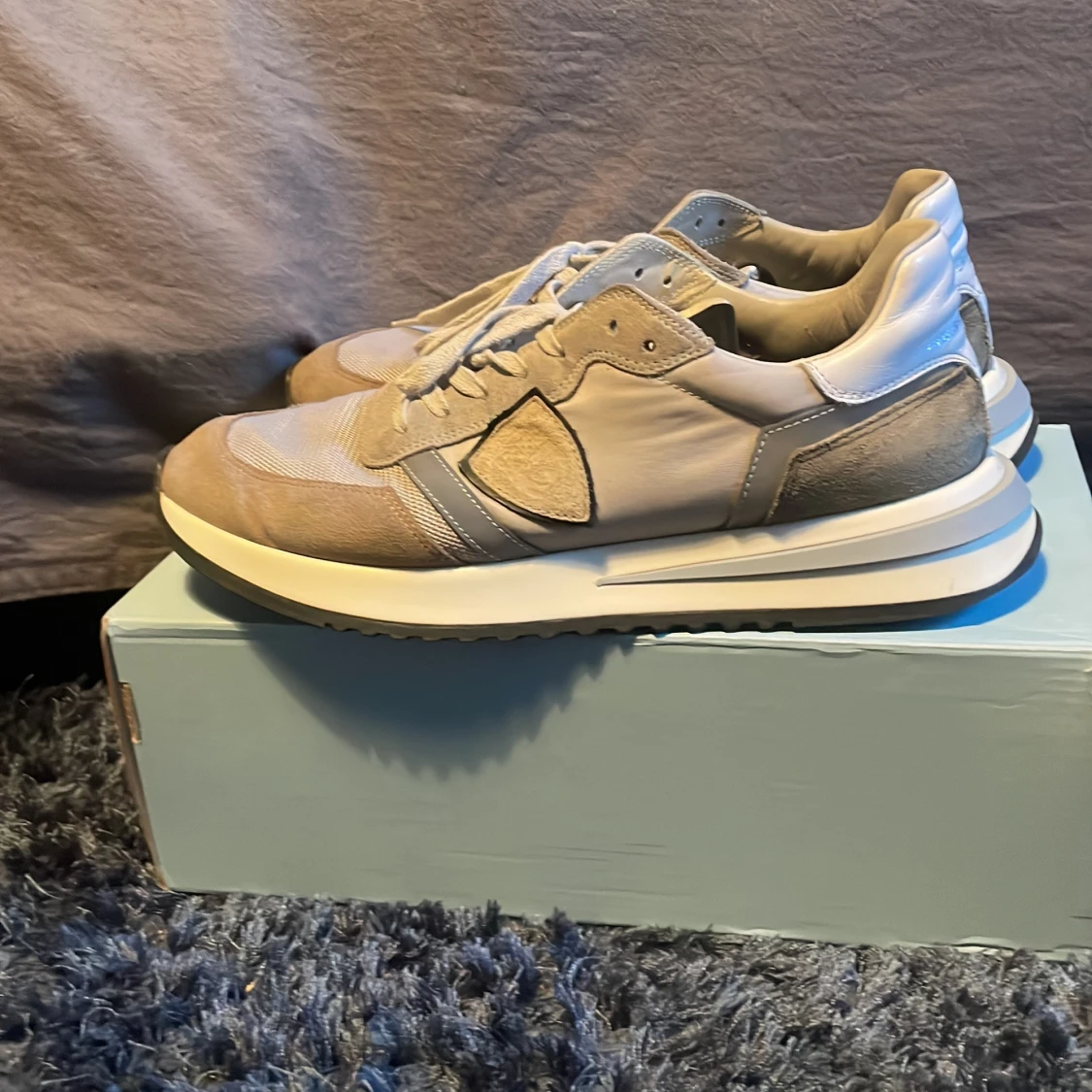Beige Philippe Model sneakers