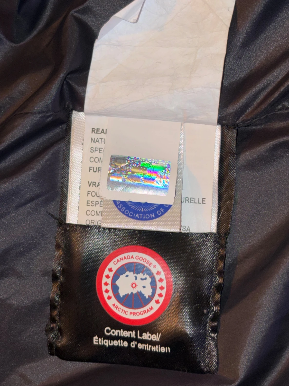 Svart dunväst från Canada Goose M - 3