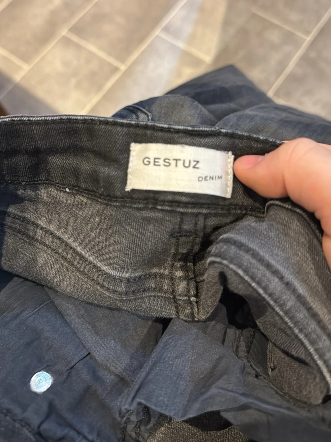 Svarta skinny jeans från Gestuz - 1
