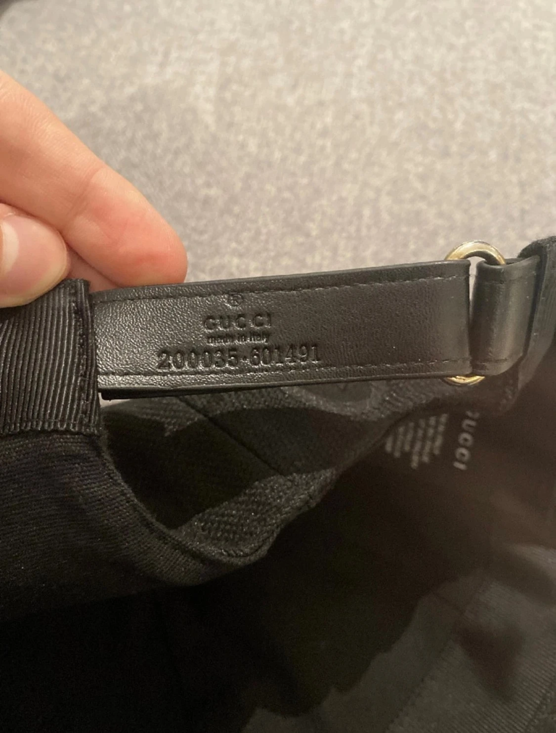 Svart Jumbo Keps - 3