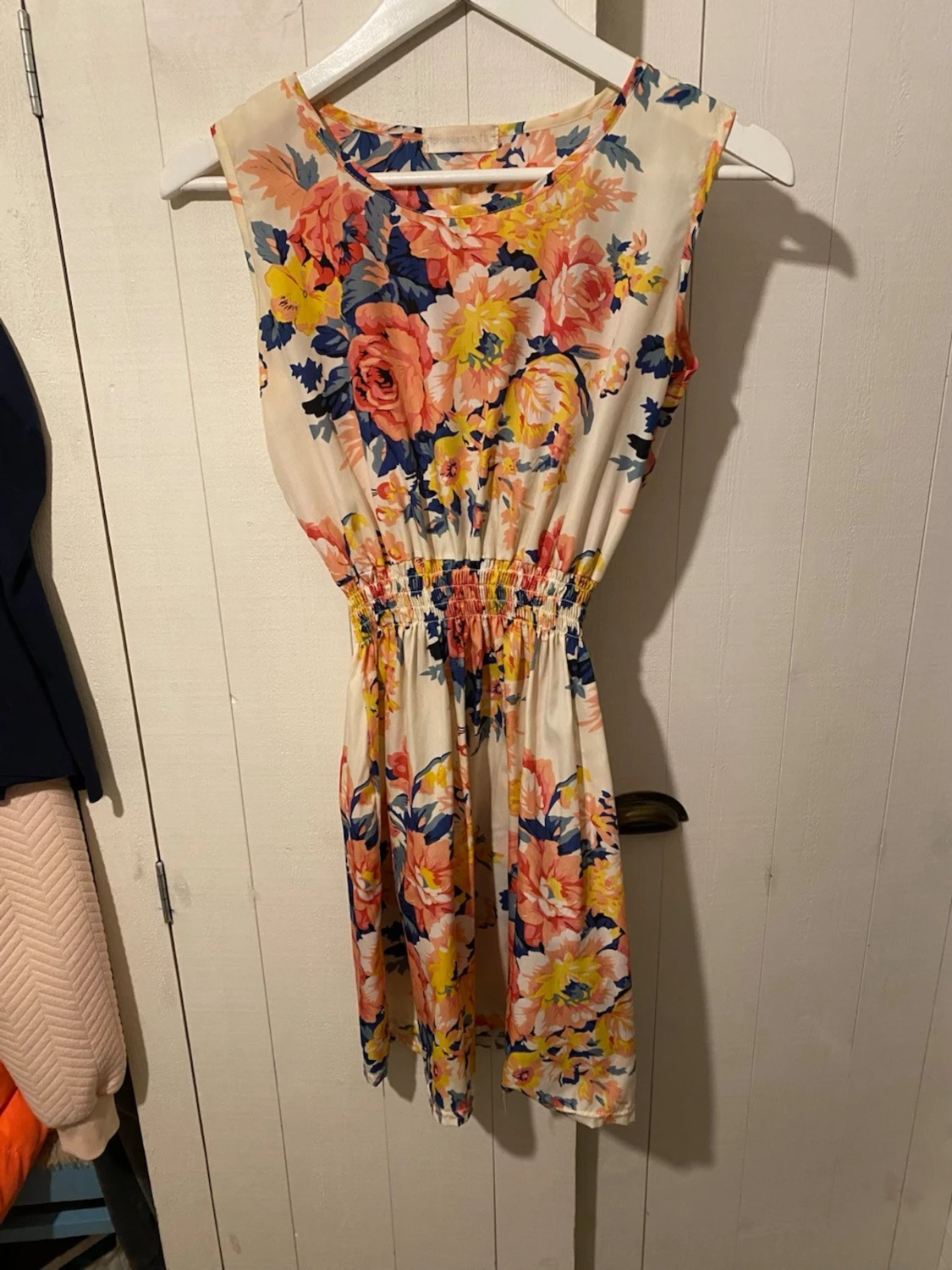 Blommig kortklänning från Topshineworld