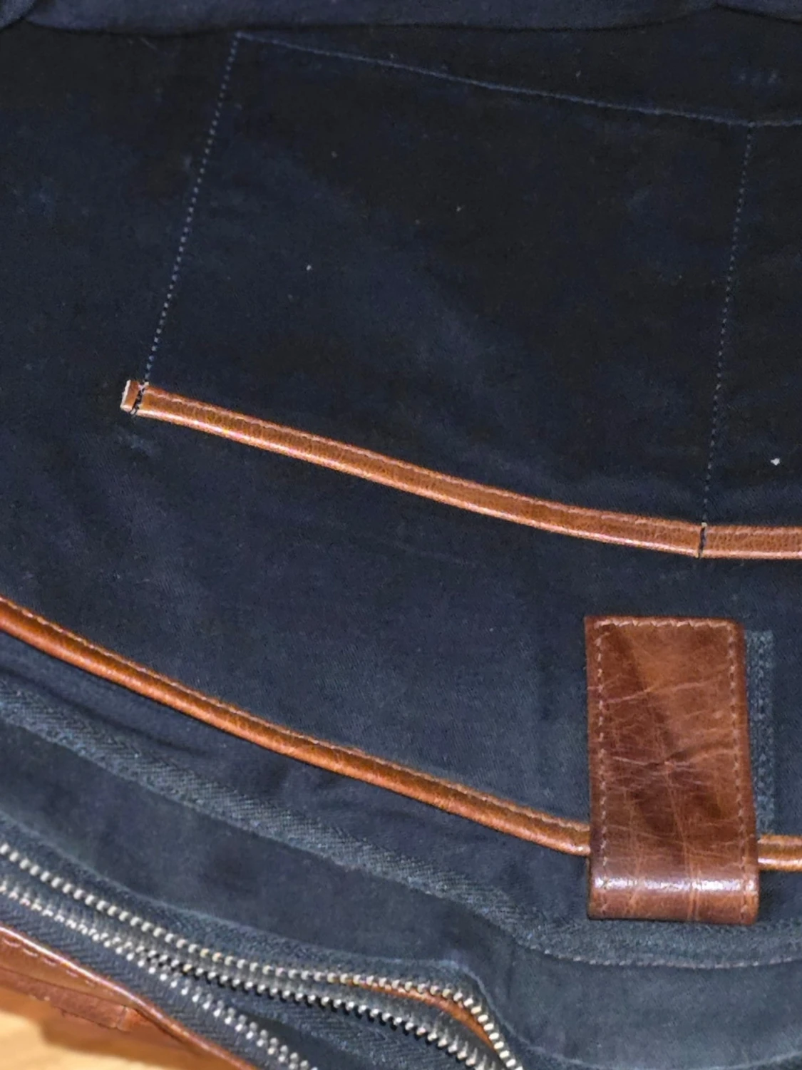 Brun skinnportfölj från Lucleon Jättefint skick! - 5