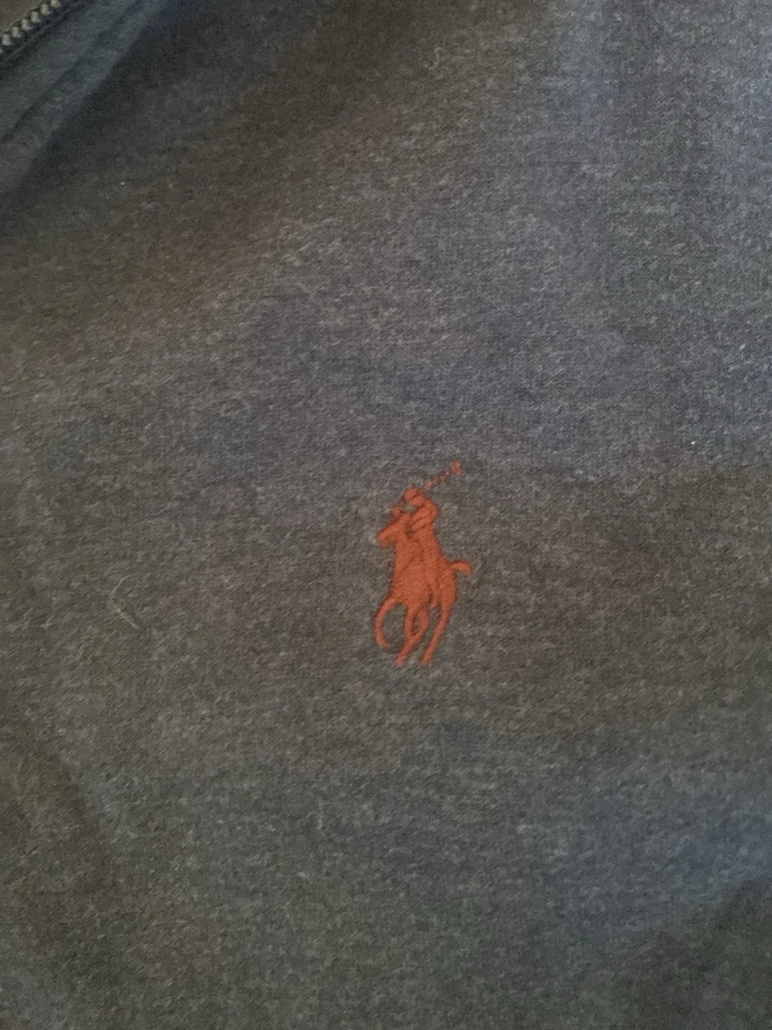 Blå half zip tröja från Polo Ralph Lauren - 2