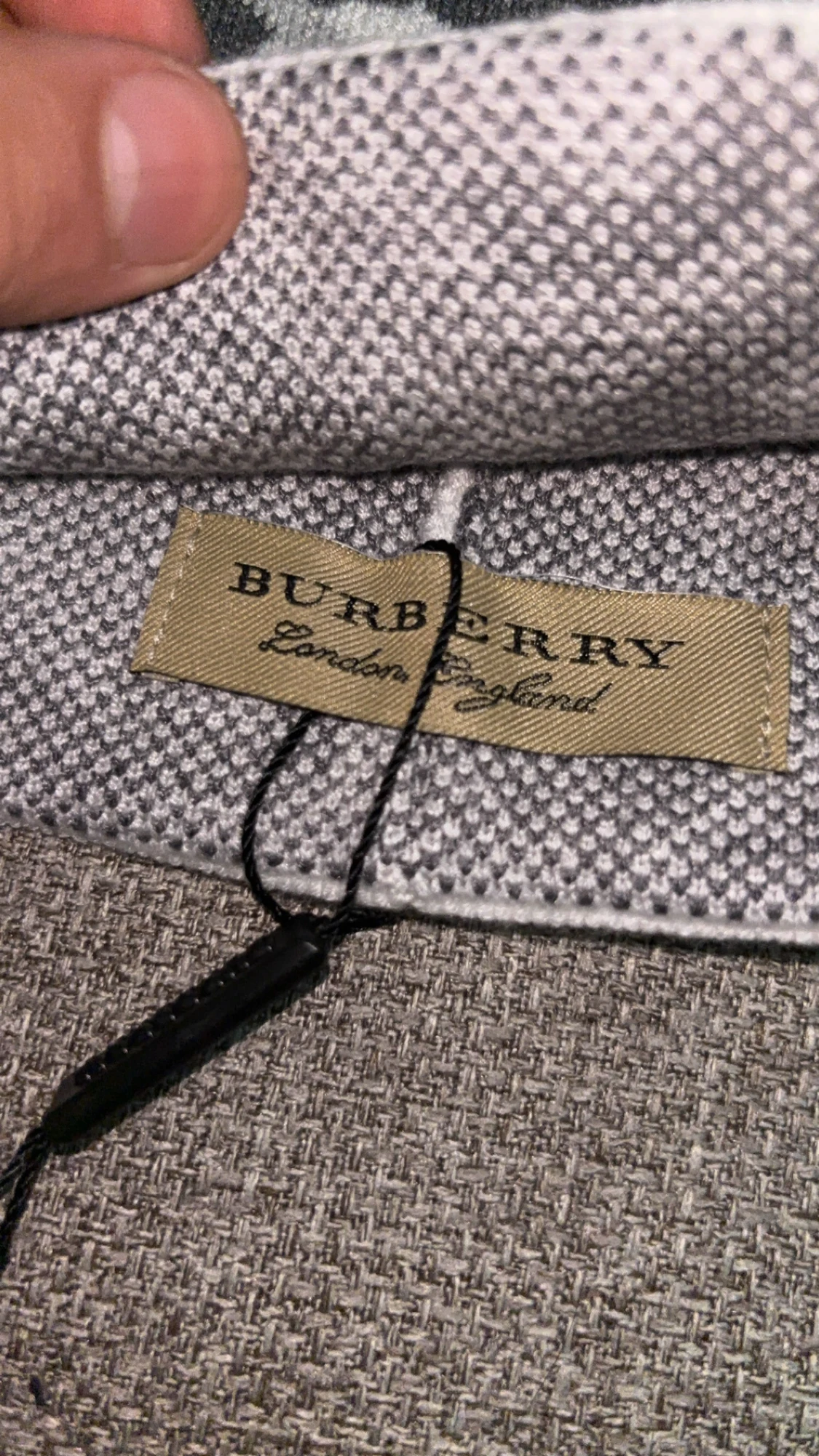 Burberry mössa med logomönster - 4