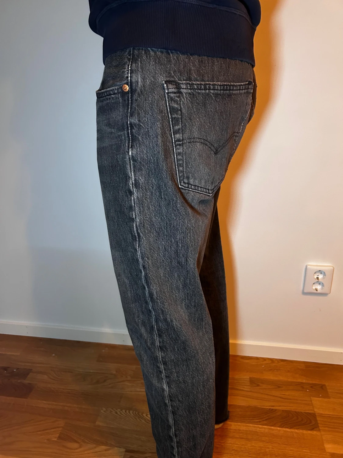 Levi's 501 grå jeans W32 L34 - 1