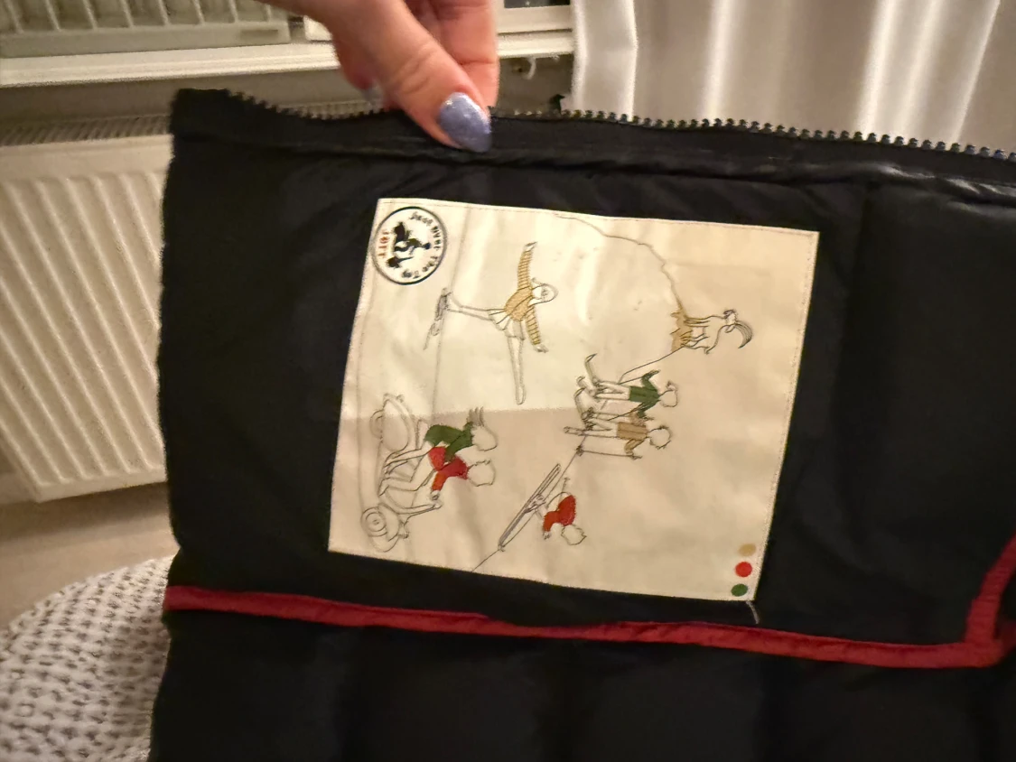 Svart dunjacka med fuskpäls från JOTT - 5