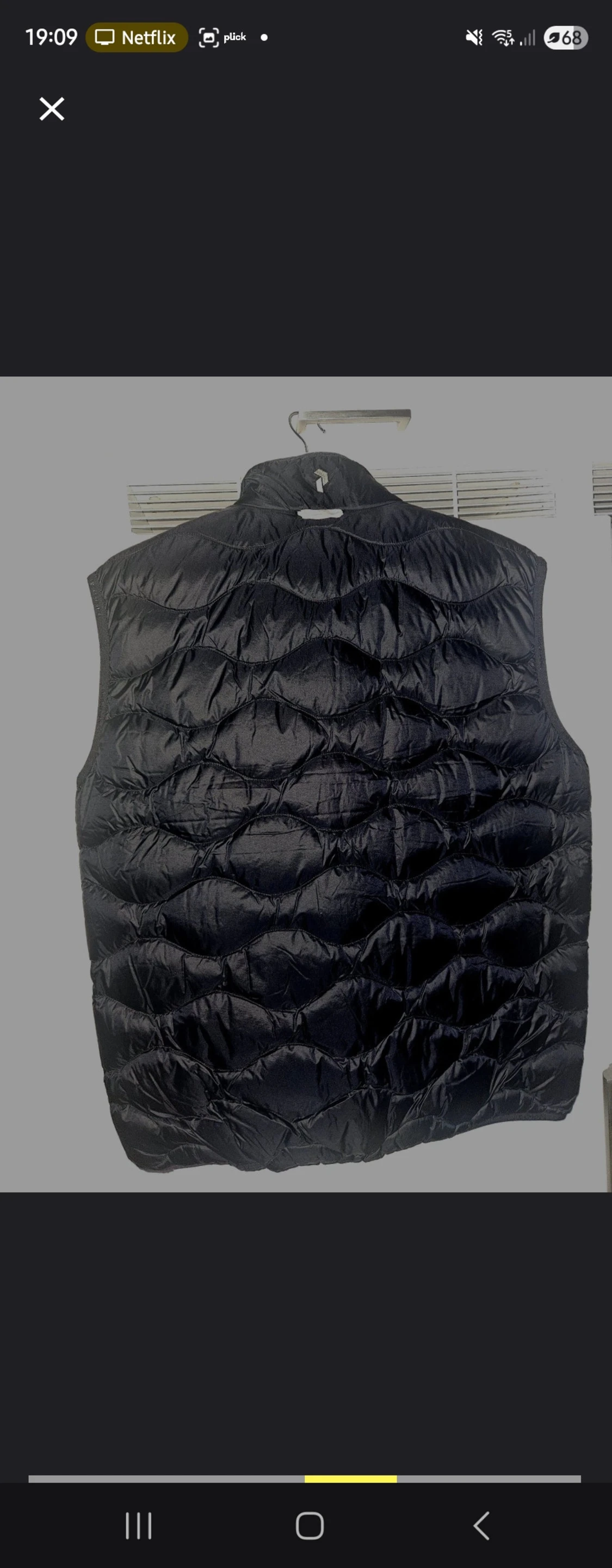 Svart Helium dunväst Peak Performance XL - 1