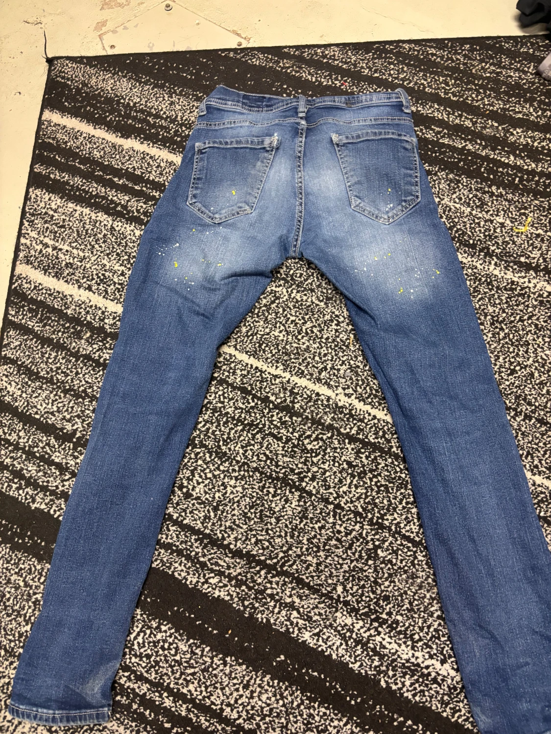 Blå skinny jeans från disquerd  - 2