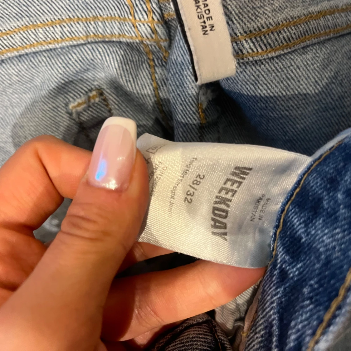 Blå jeans från Weekday Twig - 4