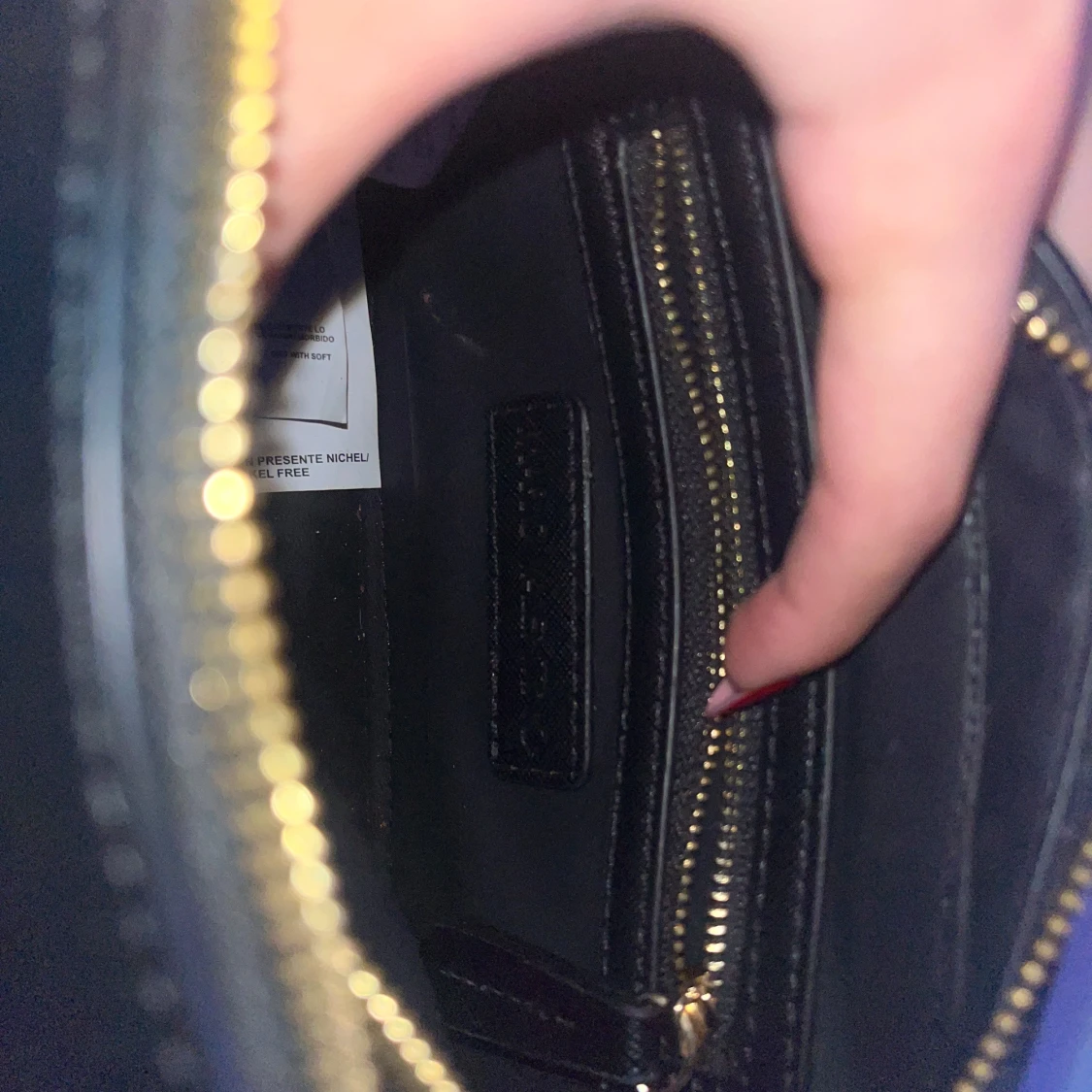 Svart axelväska från Valentino - 3