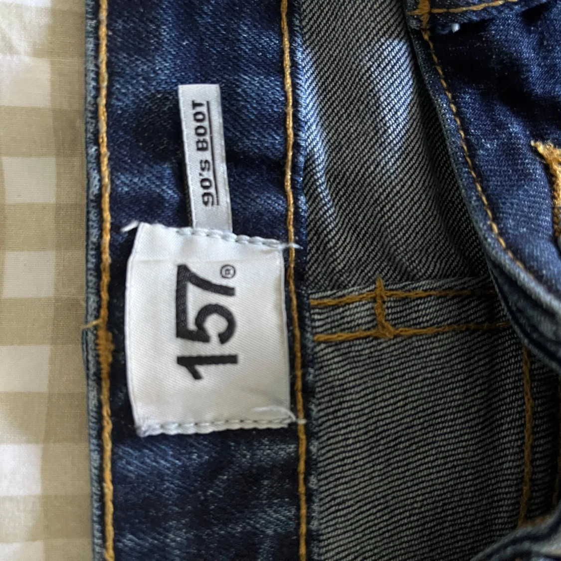 Blå 157 jeans bootcut - 4