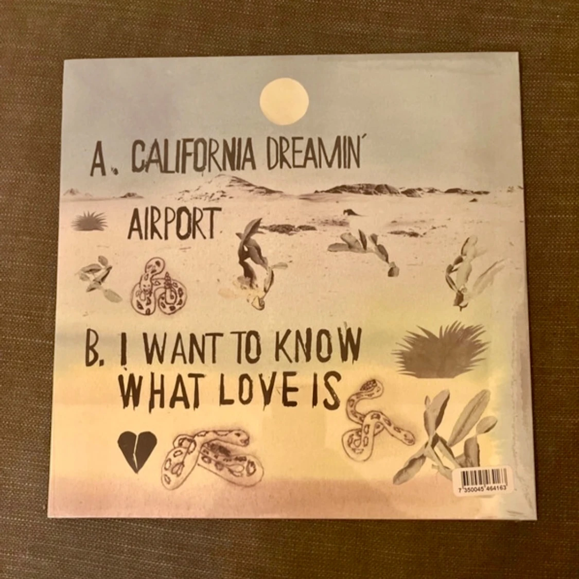Amason - California Airport Love 10”  vinyl EP - 1