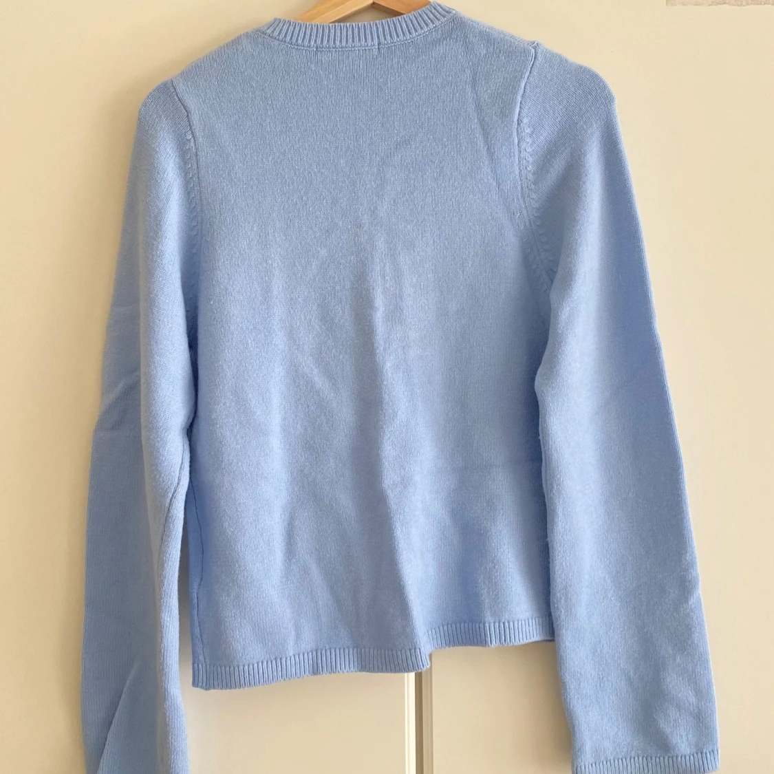 Ljusblå kofta från Gina Tricot - 1