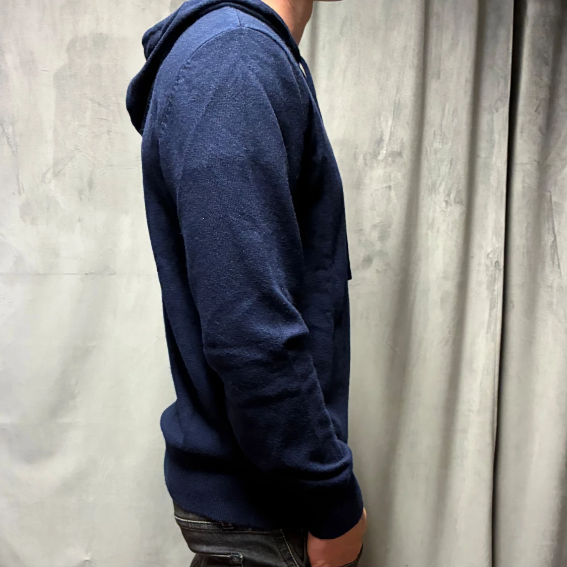Kashmir/Merino hoodie - 1
