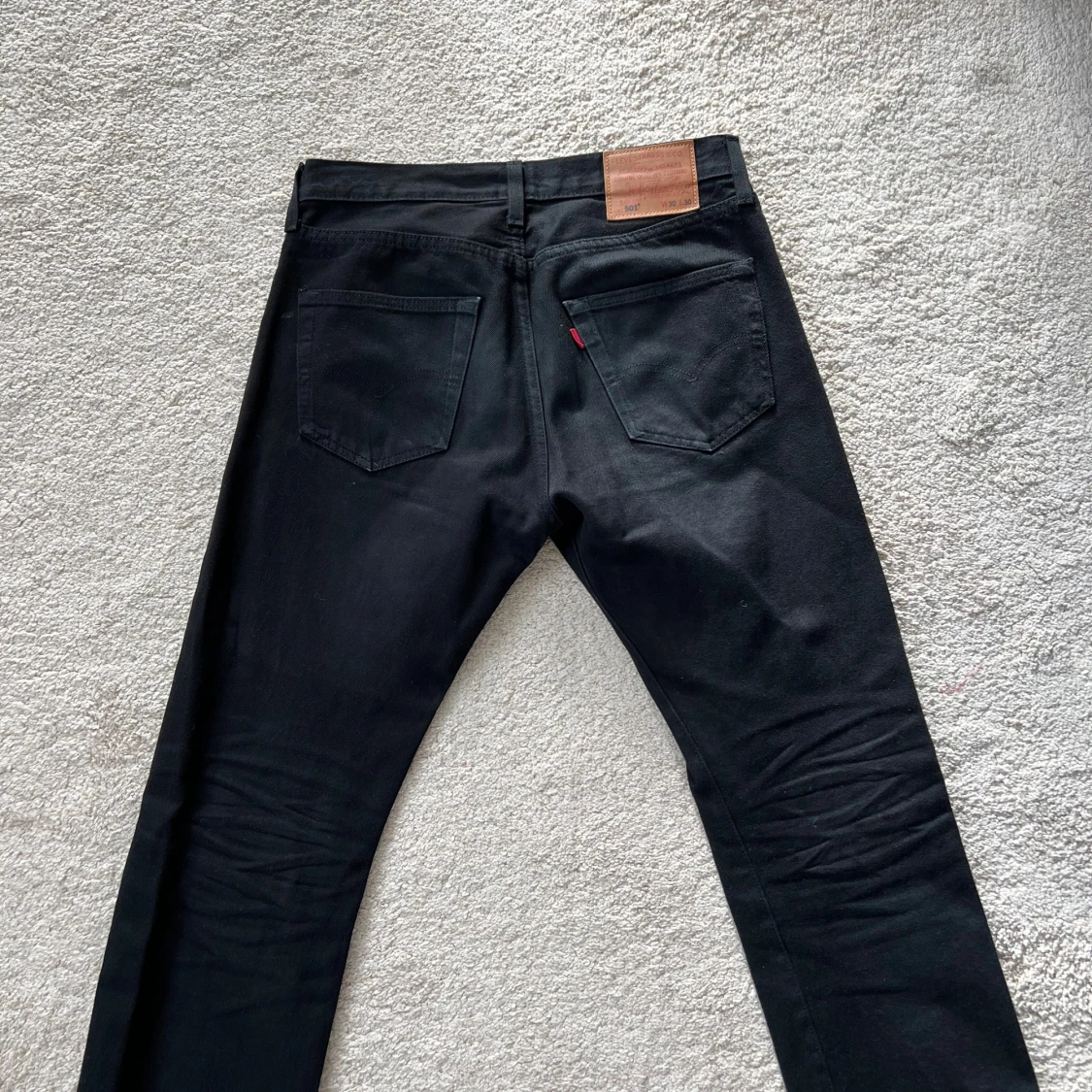 Svarta Levi's 501 jeans storlek W30 L30