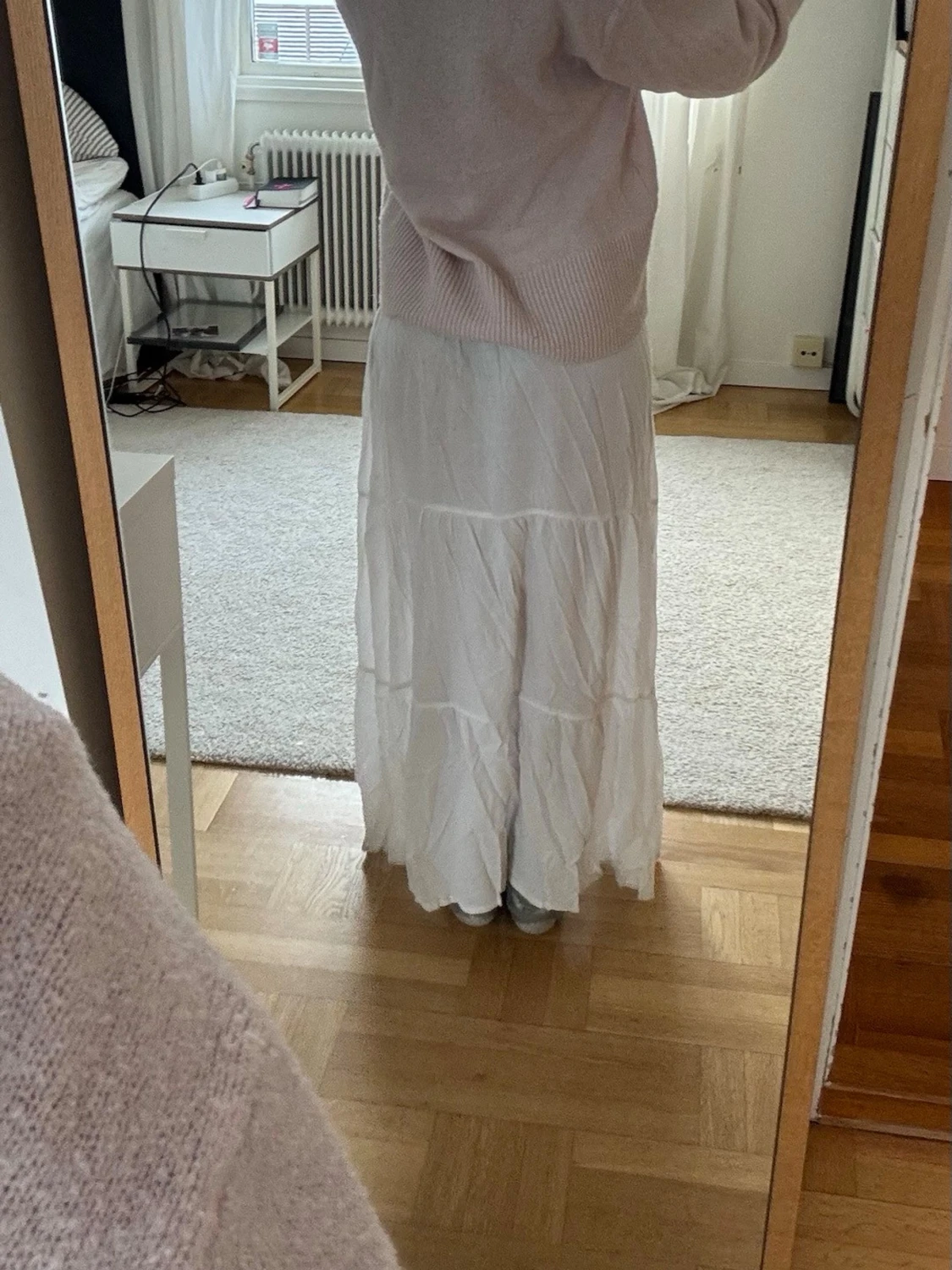 Vit långkjol ! - 2