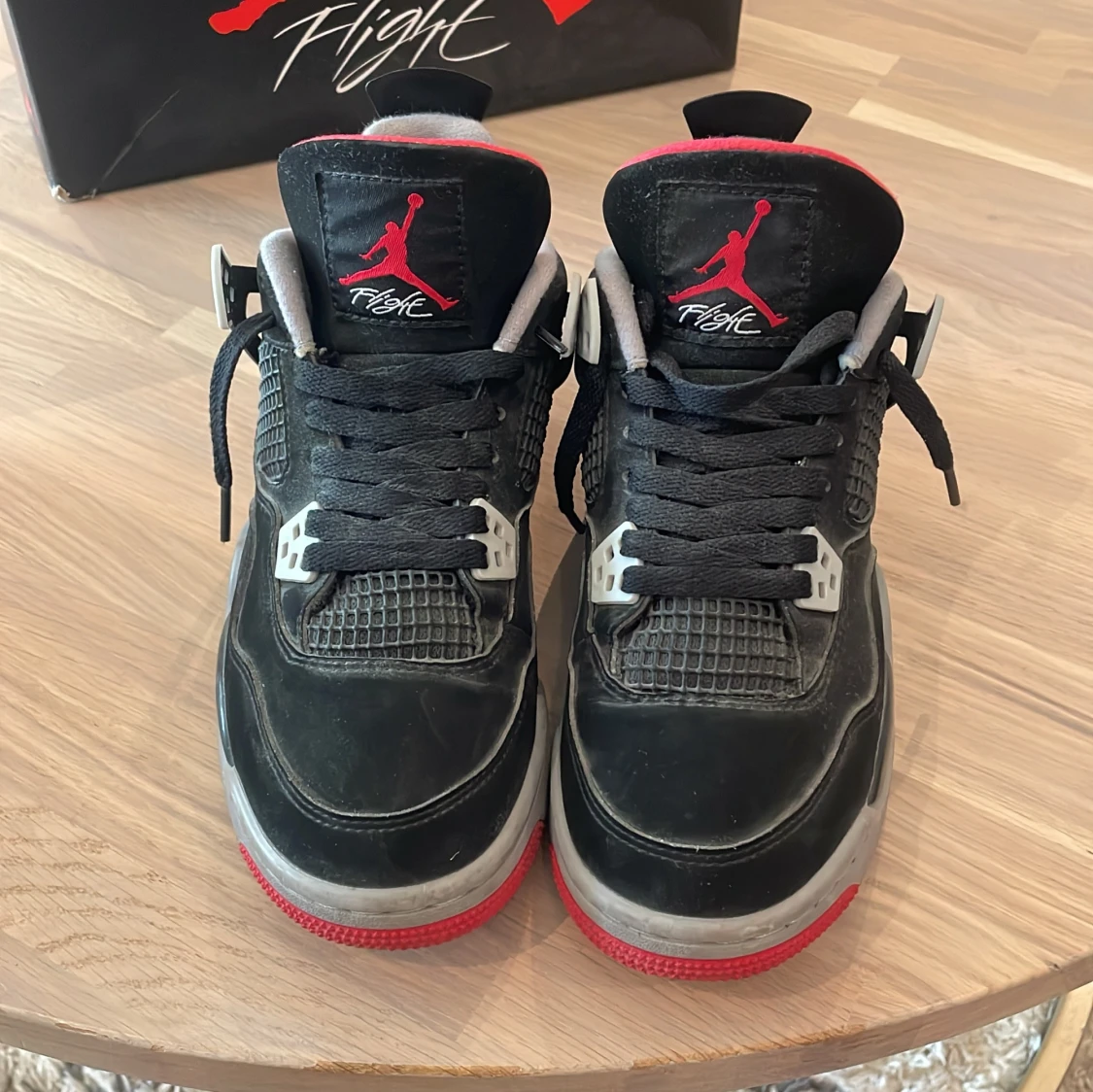 Nike Air Jordan 4 Retro Black/Red - 1