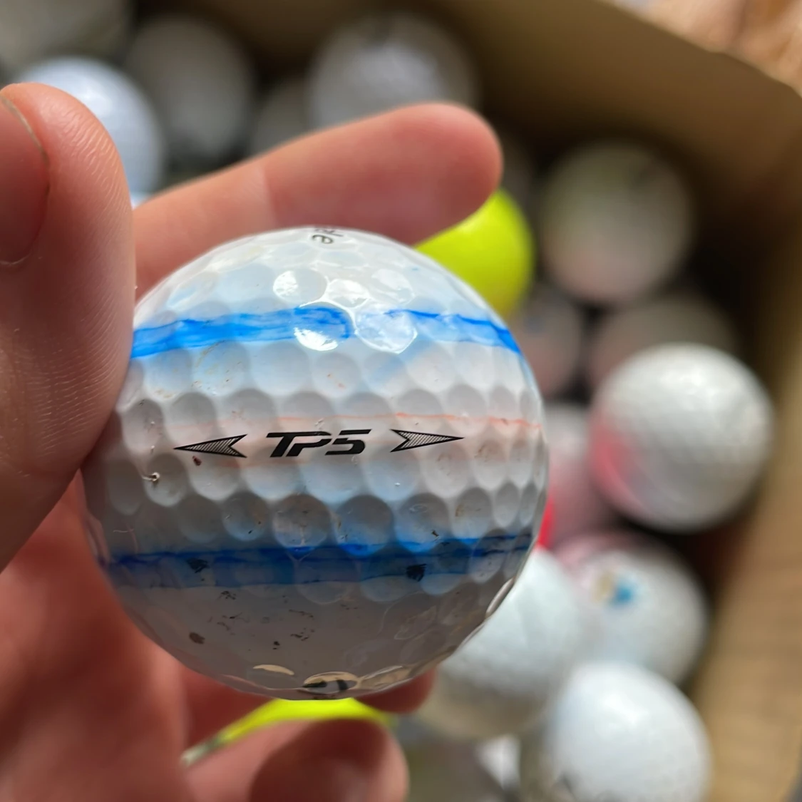 Begagnade golfbollar, blandade märken - 3