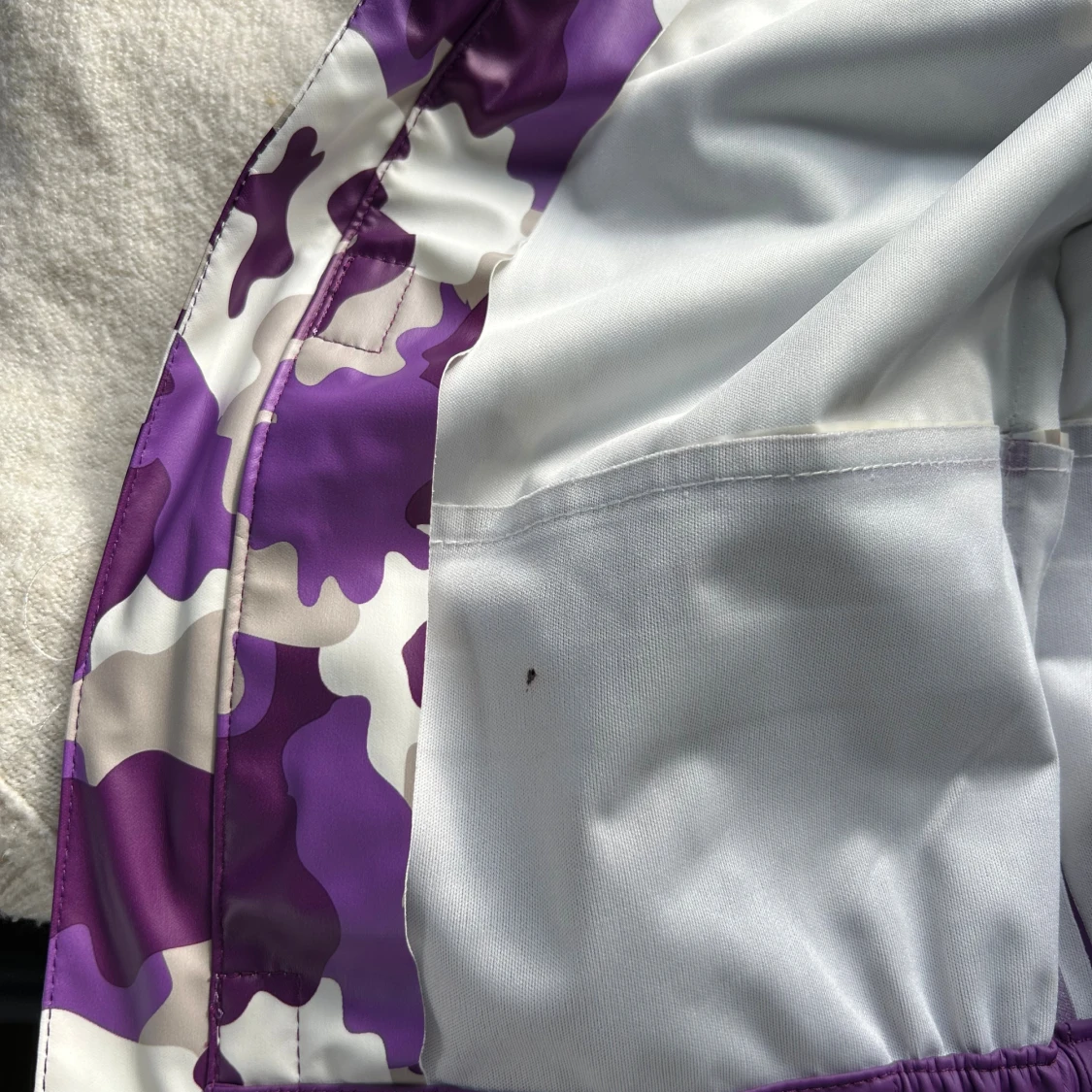 Lila galonjacka från PAX, strl 130 - 3