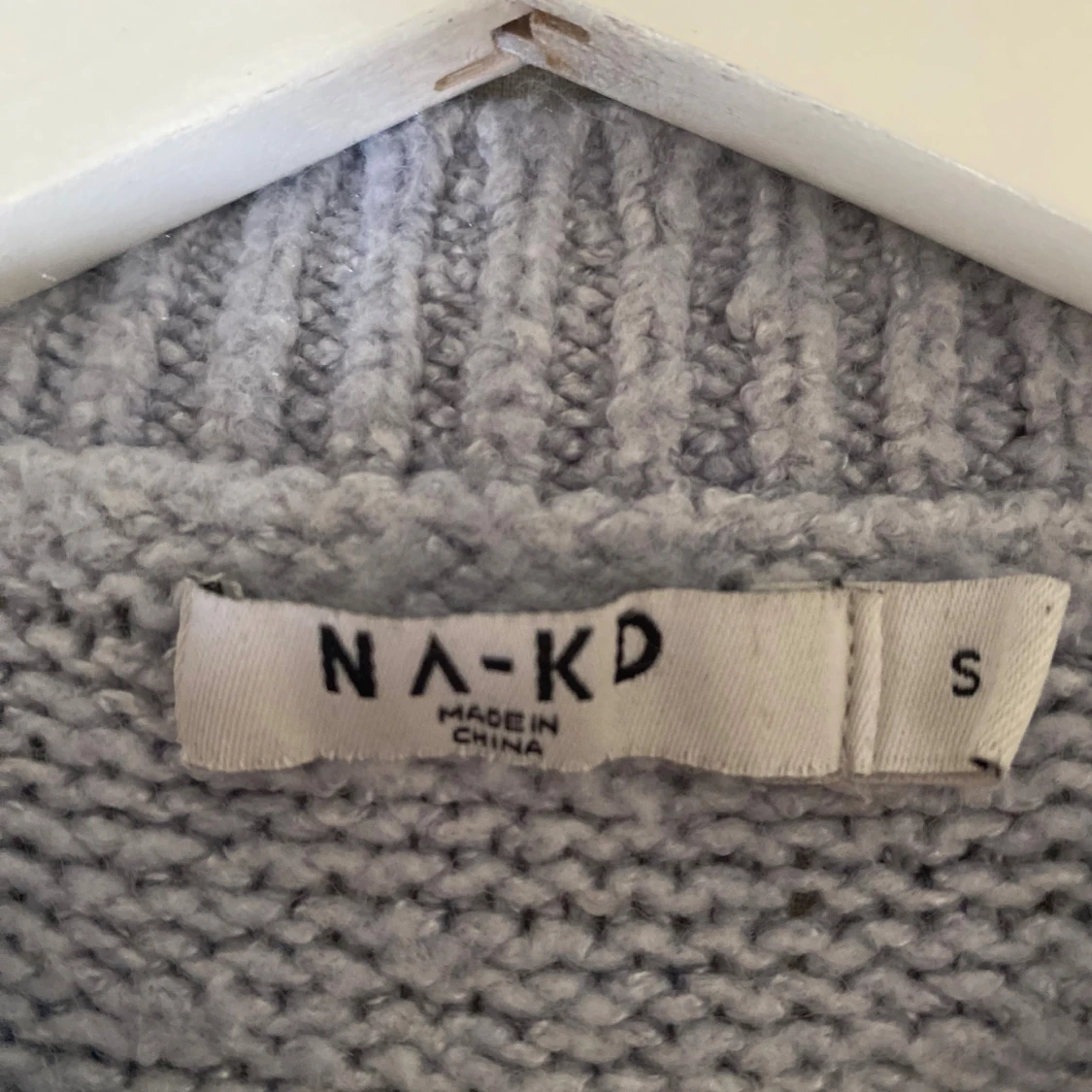 Ljusblå stickad tröja från NA-KD - 3