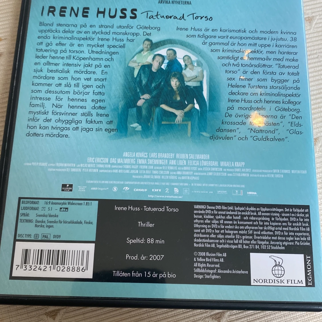 Irene Huss: Tatuerad Torso - 2