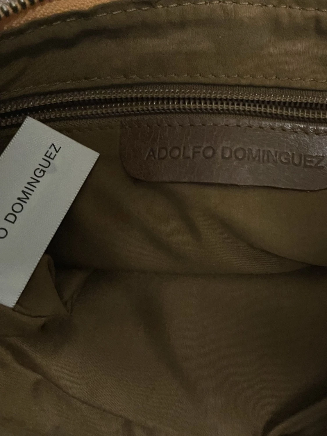 Brun mocka kuvertväska Adolfo Dominguez - 3