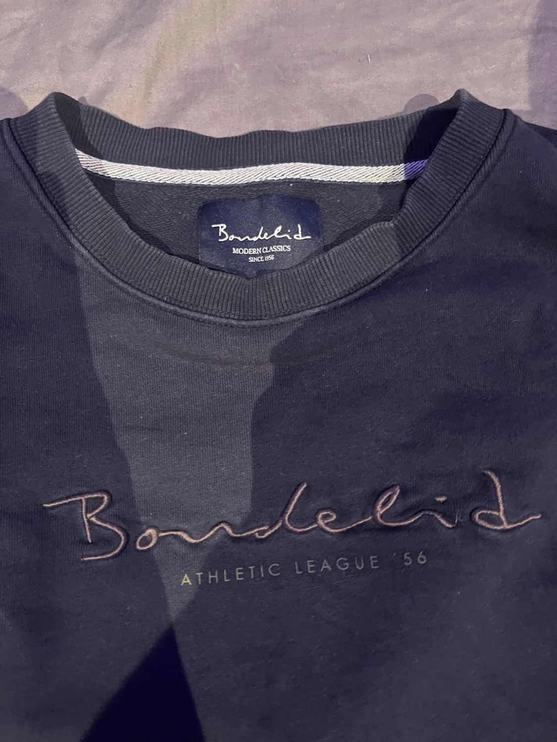 Mörkblå sweatshirt från Bondelid - 1