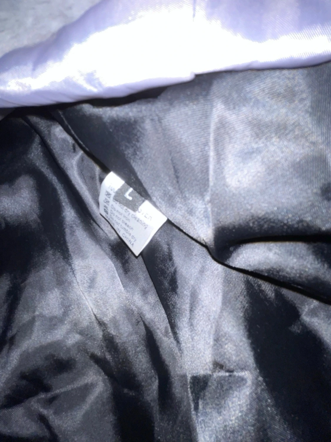 Svart parkajacka med grå fuskpäls - 2