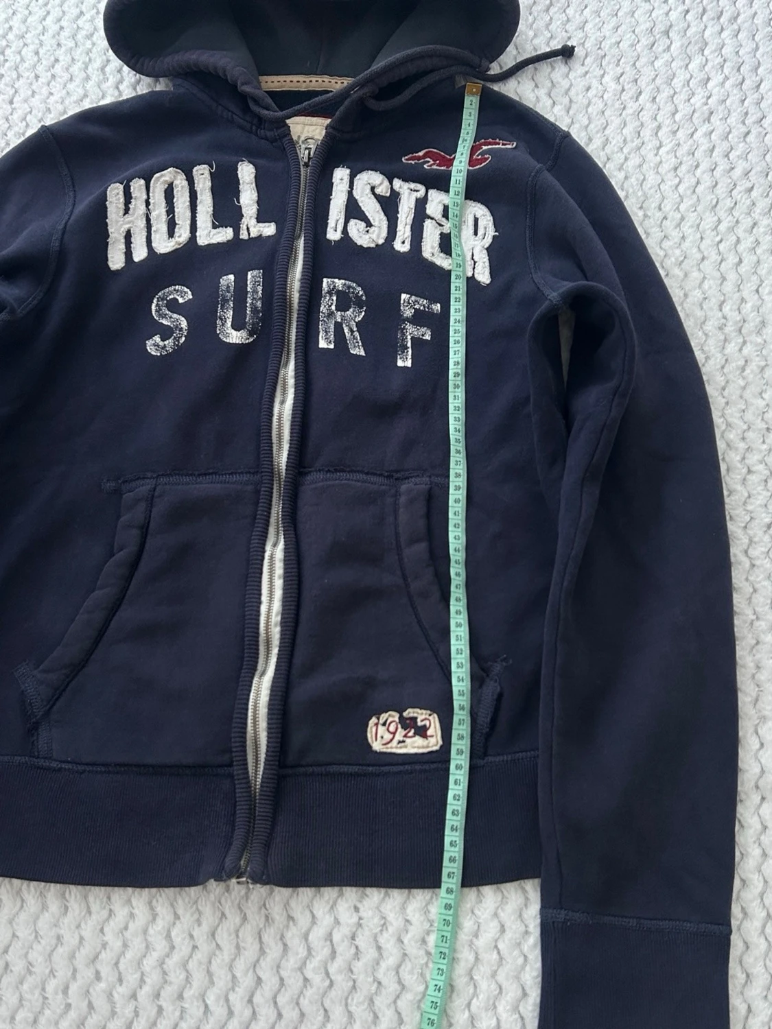 Hollister vintage zip hoodie  - 2