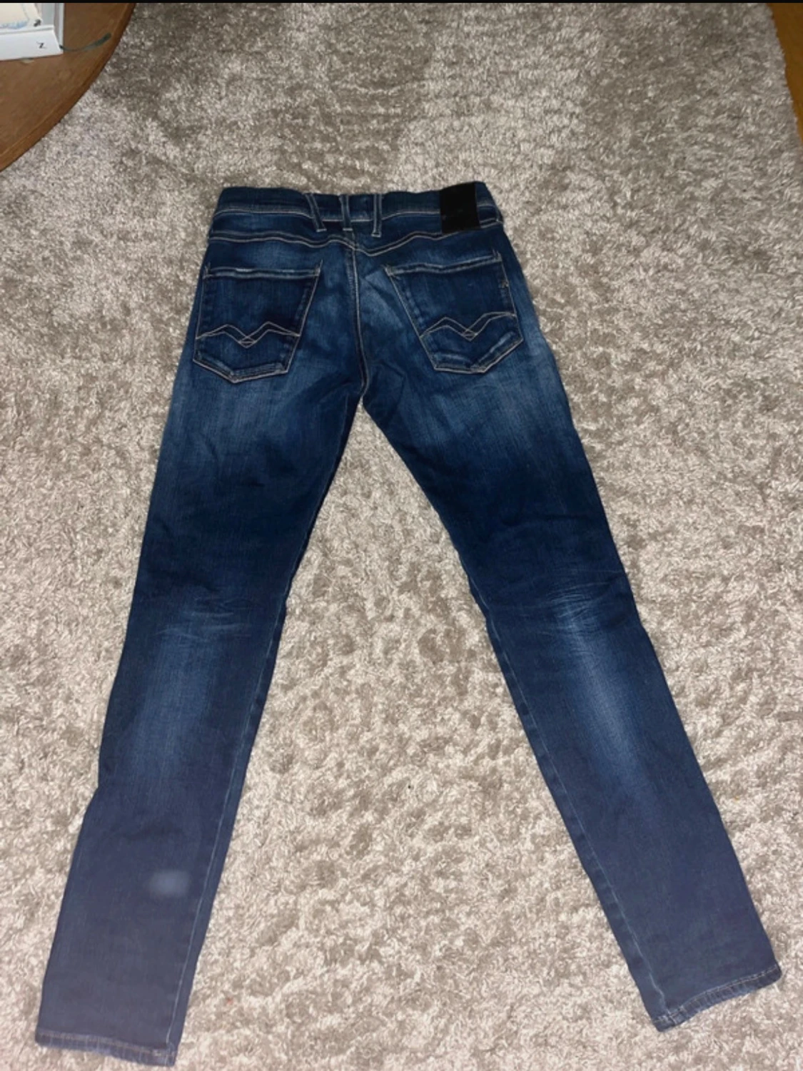 Replay  Anbass jeans blå w28 l30 slim fit - 1