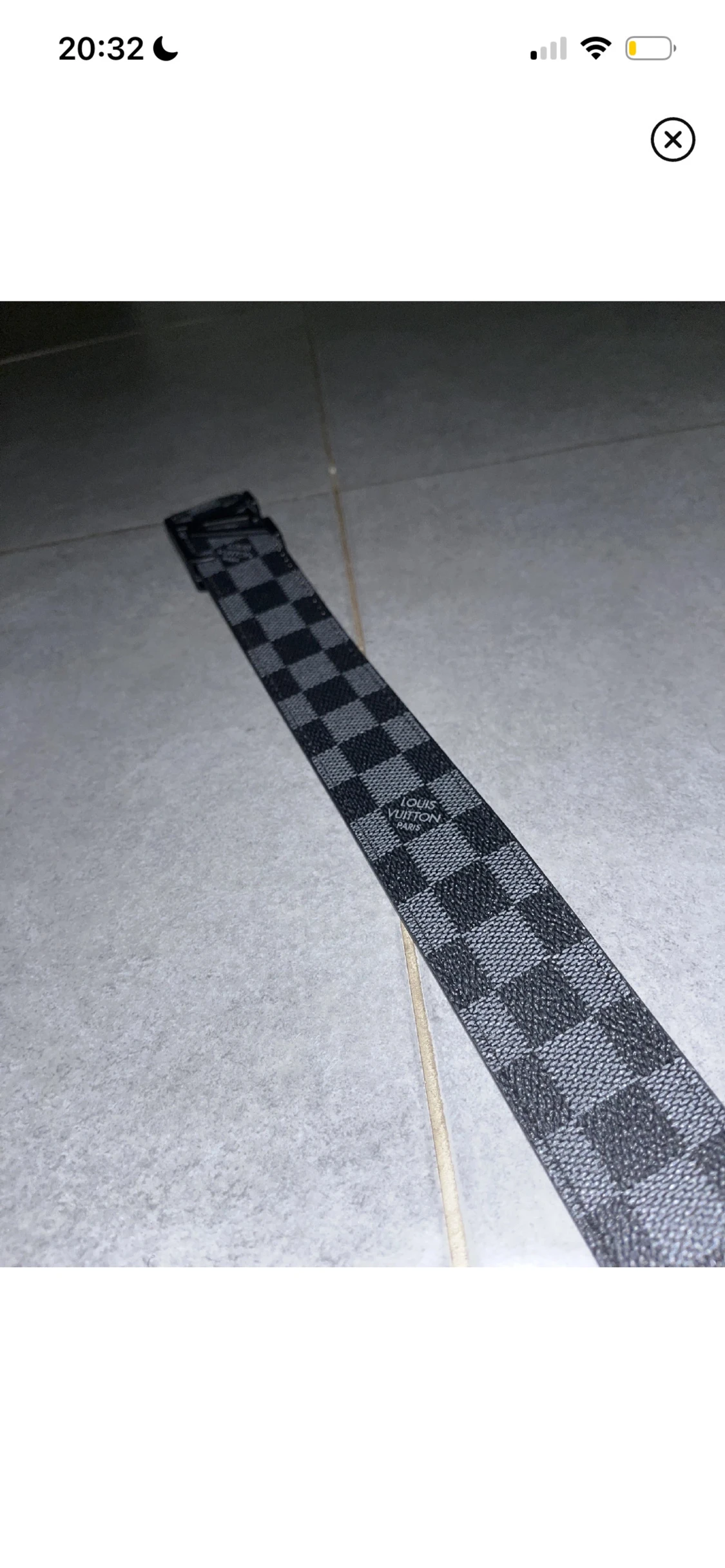 Bälte från välkänt märke  - 1