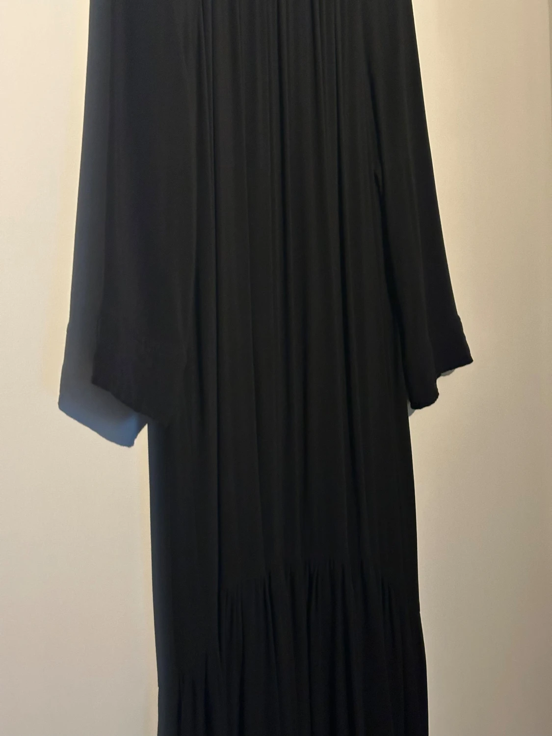 H&M svart klänning, storlek S - 1