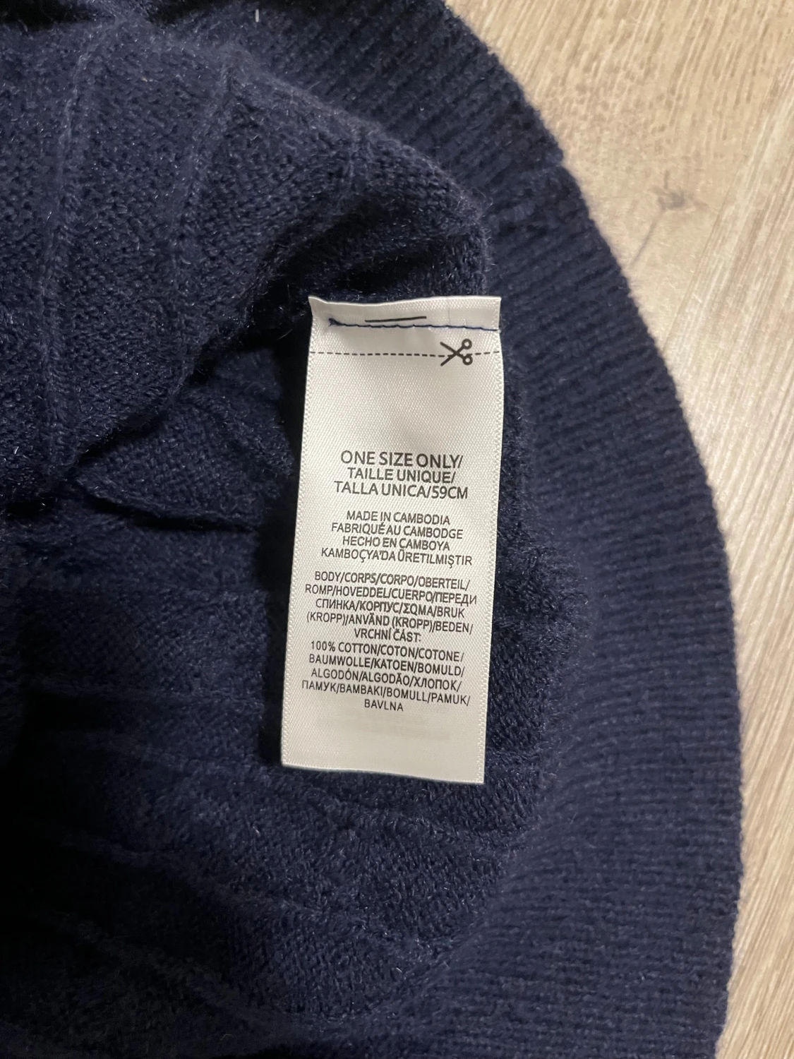 Mörkblå stickad tröja Polo Ralph Lauren - 3