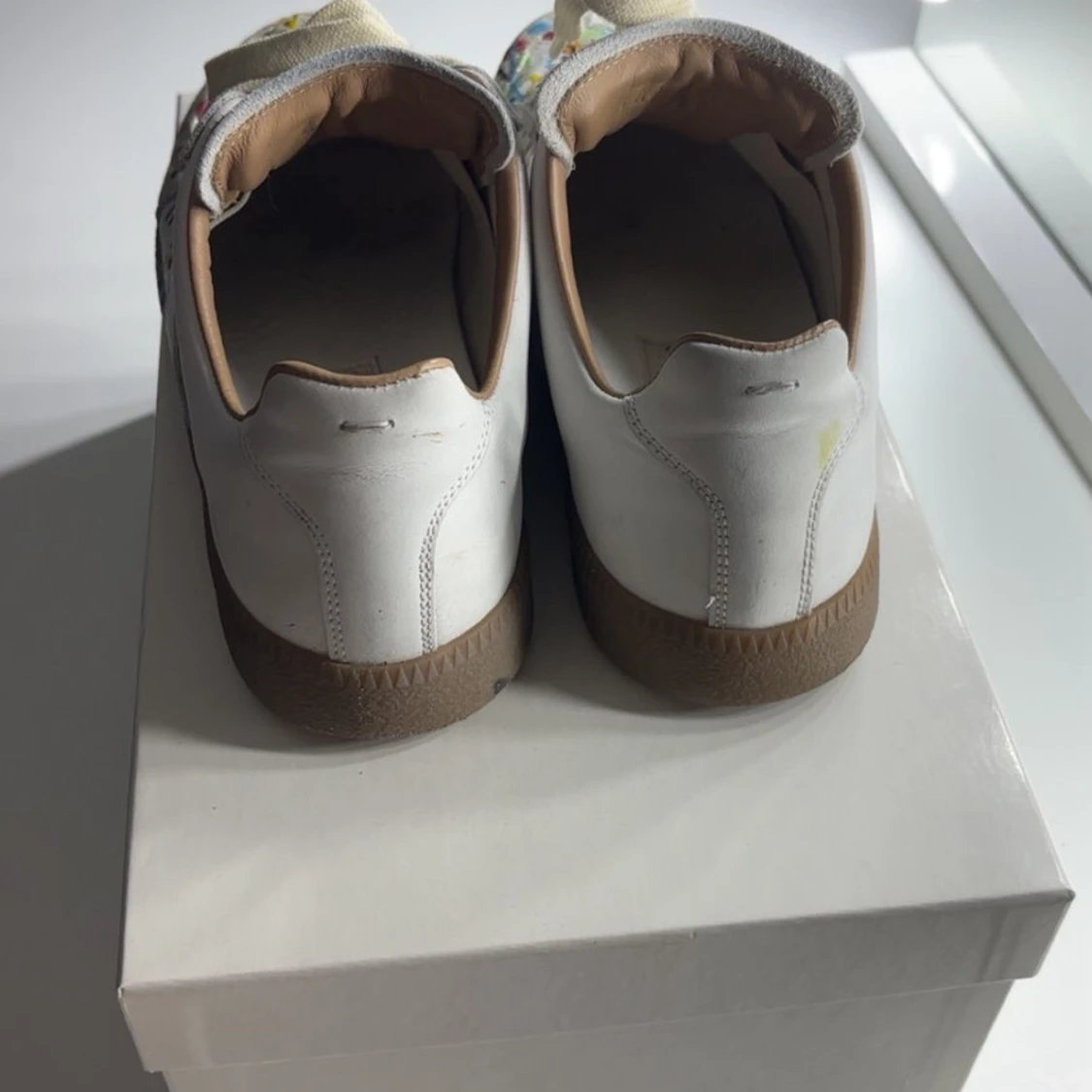 Maison Margiela paintsplatter skor - 3
