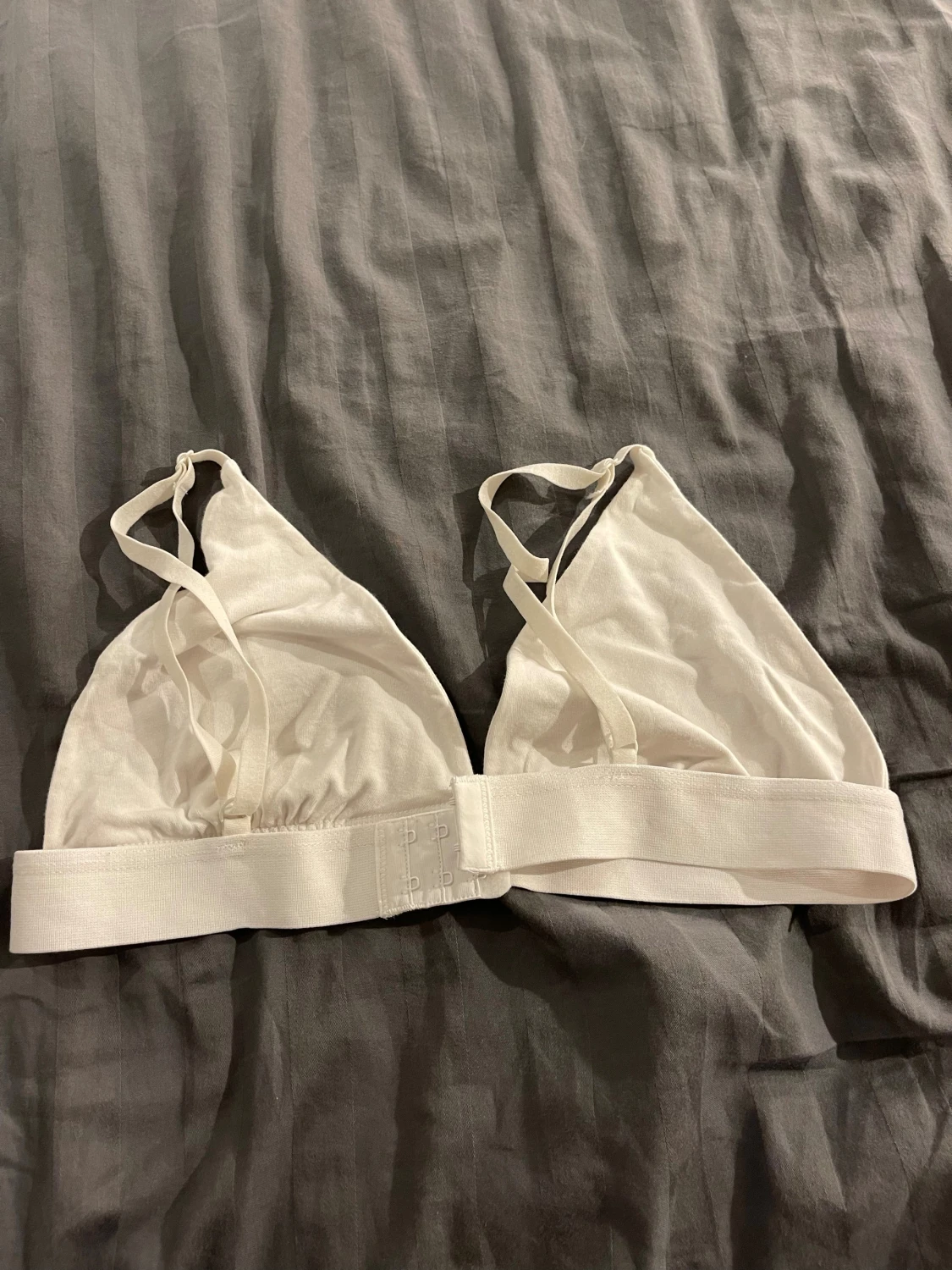 Vit triangelformad linnetopp Frank Dandy - 1