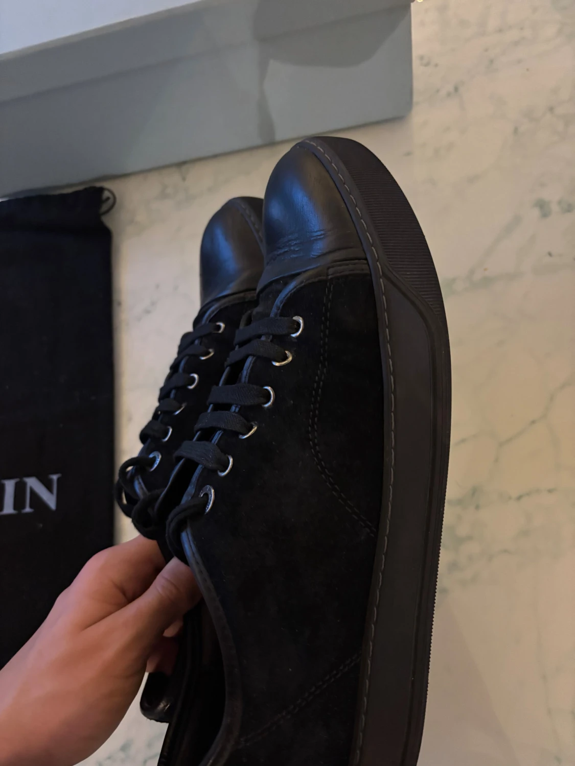 Svarta sneakers från Lanvin Paris - 1