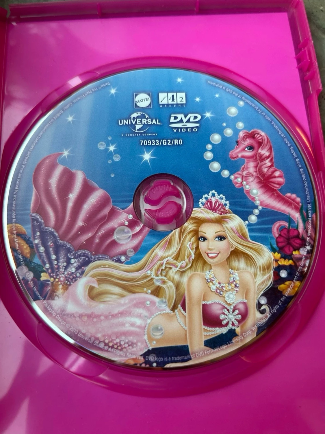 Barbie - pärlprinsessan dvd  - 2