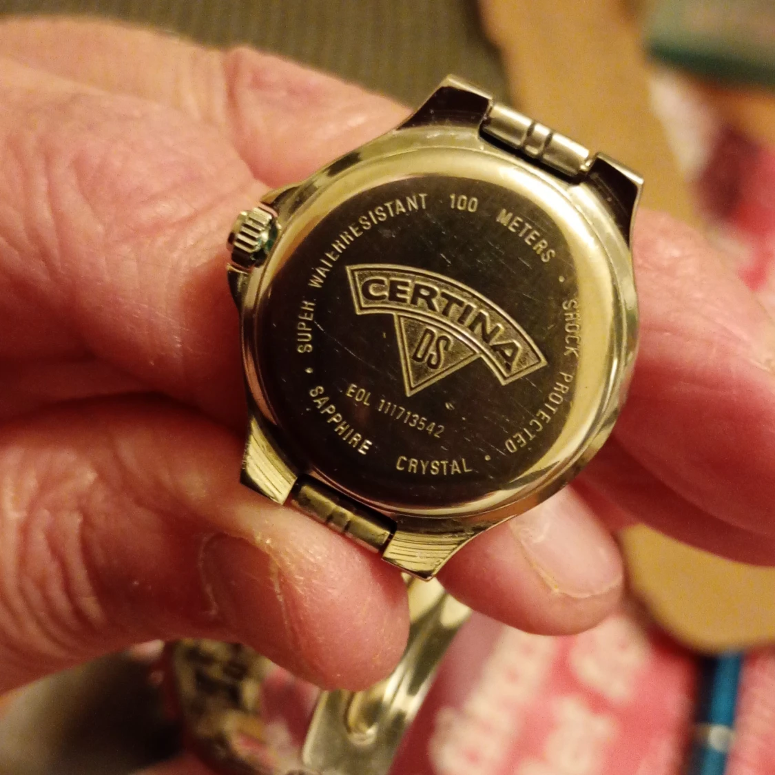 Certina DS damklocka i silverfärgad stål  - 1