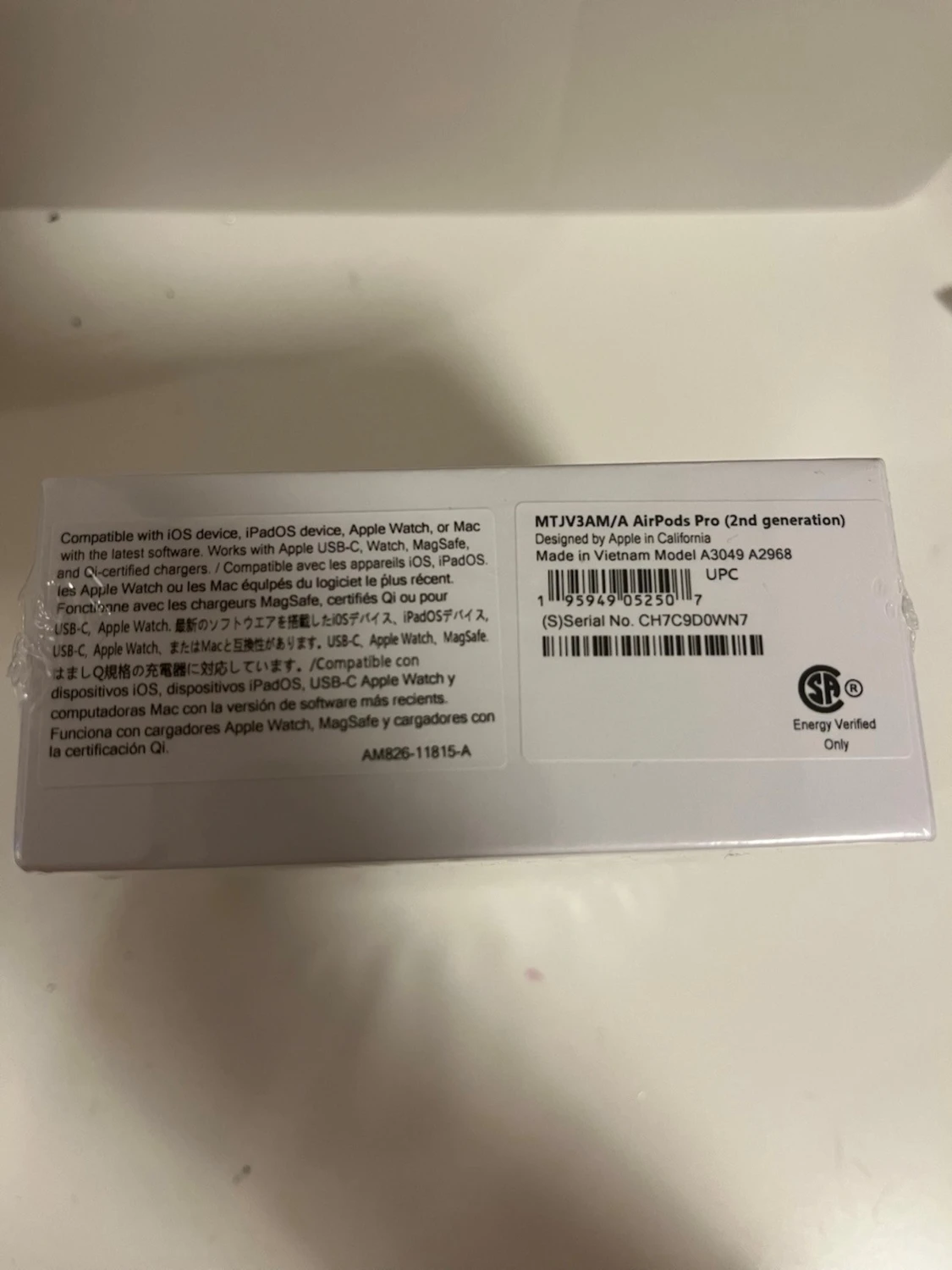 AirPods Pro (2nd generation) with MagSafe Charging Case (USB-C) - 1