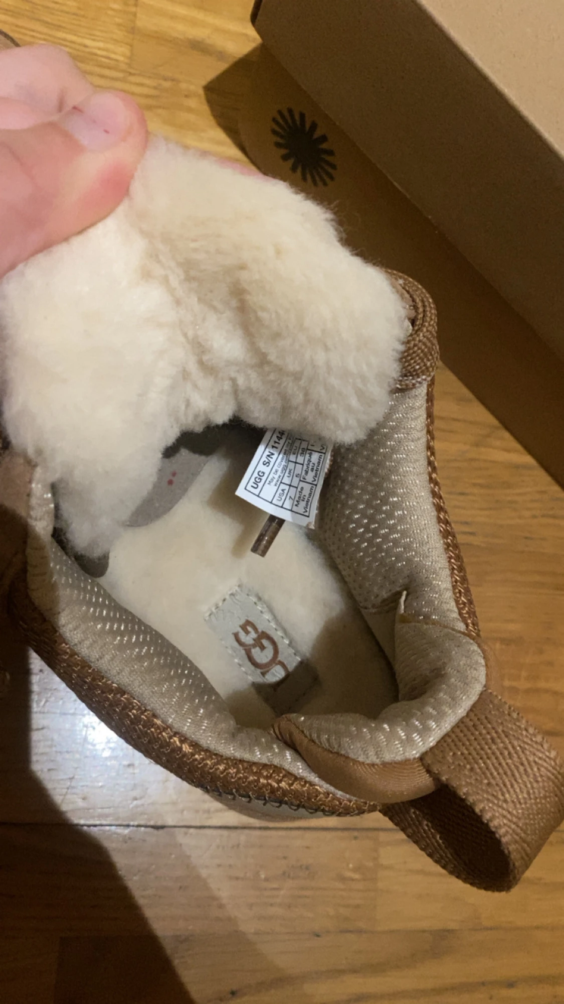 UGG Lowmel sneakers brun/begie, stl 38 - 2