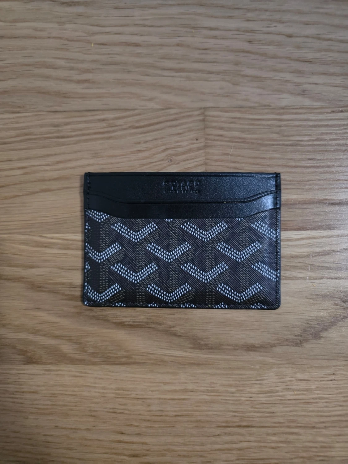 Svart Gy plånbok/kortbehållare - 2