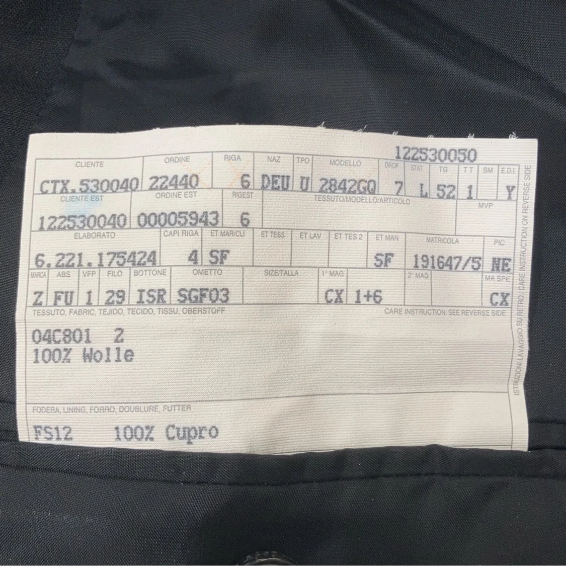 Svart kavaj från Ermenegildo Zegna - 4